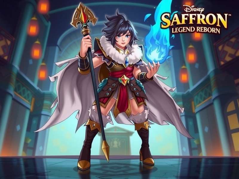 Saffron Legend Reborn - Epic Mythological Battles Saffron Legend Reborn Game Hero Image
